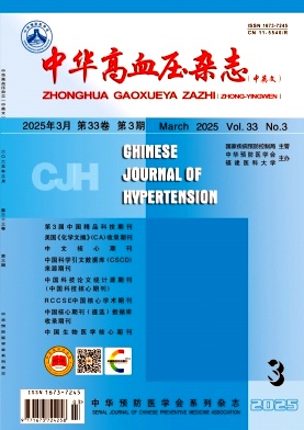 中華高血壓雜志(中英文)