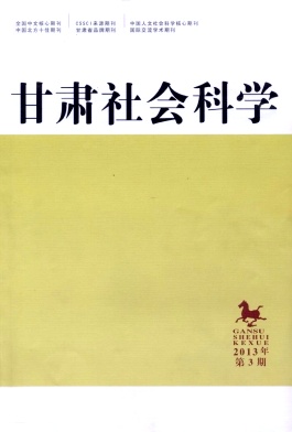 甘肅社會科學