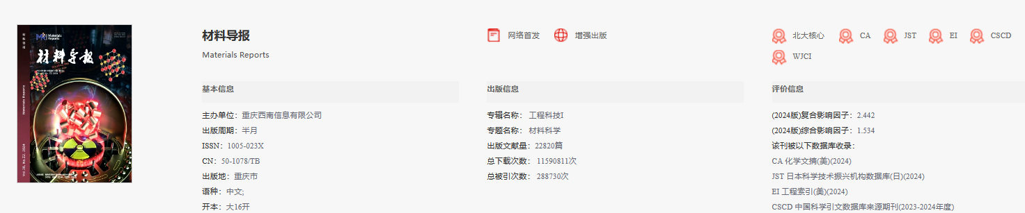 材料導報簡介