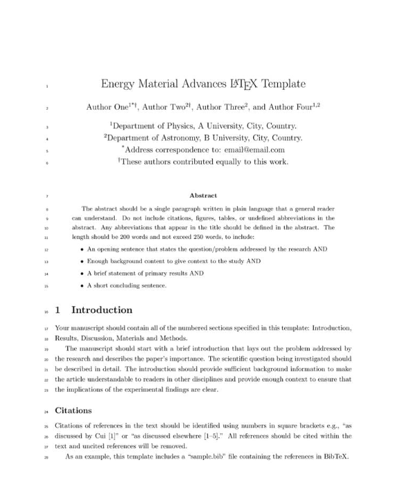 Energy Material Advances國產(chǎn)期刊，4區(qū)升1區(qū)，ESCI收錄