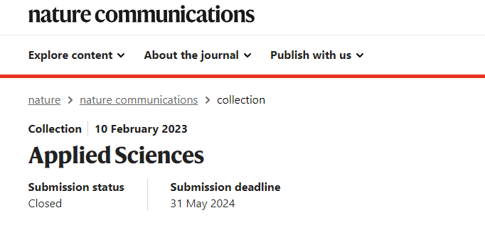 Applied Sciences作為MDPI期刊，被預警了嗎