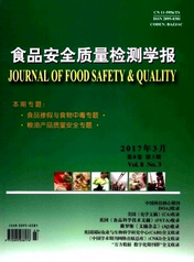 食品安全質量檢測學報